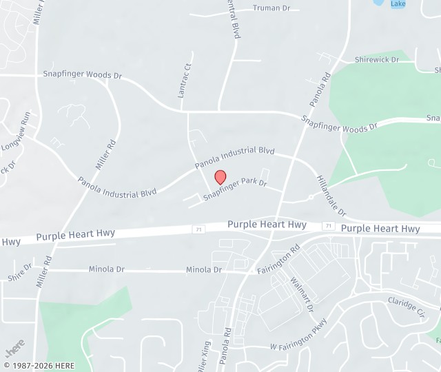 Location Map: 5280 Snapfinger Park Dr. Decatur, Georgia 30035